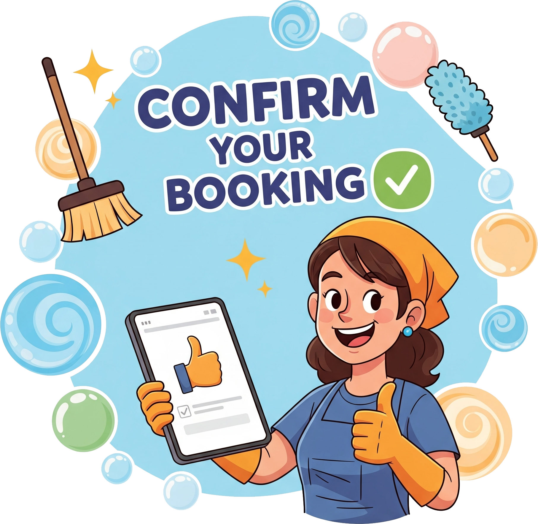 Confirm your booking